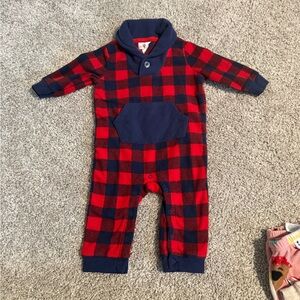 Cat & Jack Red and Navy Kids Matching Set